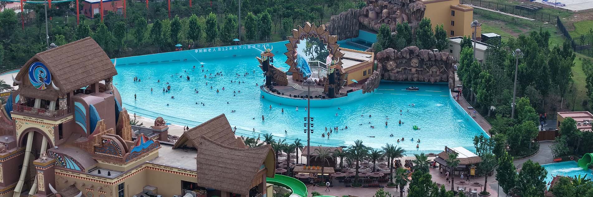 Commercial Tsunami Wave Pool for Water Parks