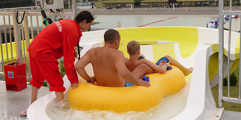 Boomerang Water Slide