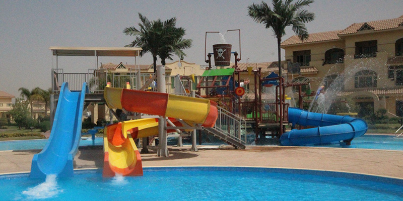 Colorful Mini Water Slide for Kids