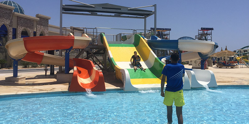 Colorful Mini Water Slide for Kids