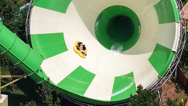 Tornado Slide For Big Water Parks