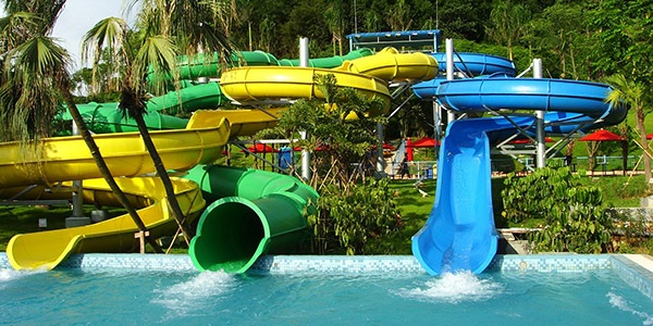 High-Speed Raft Water Slide for Water Parks