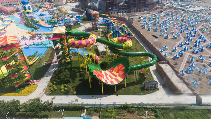 Magicfish Big Water Slide For Water Park