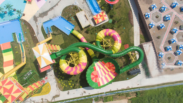 Magicfish Big Water Slide For Water Park