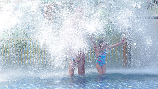 children's water slide