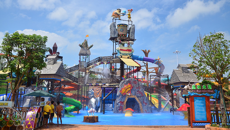 Large Splash Tower For Hotle