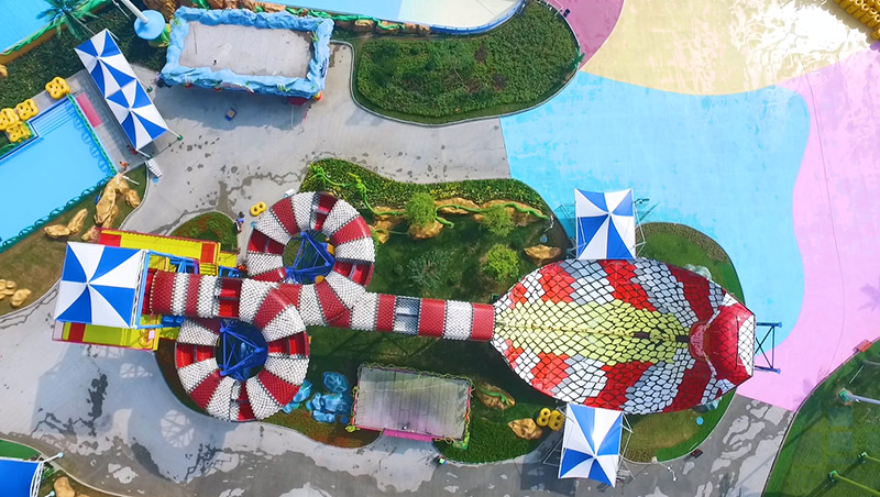 Giant King Cobra Water Slide