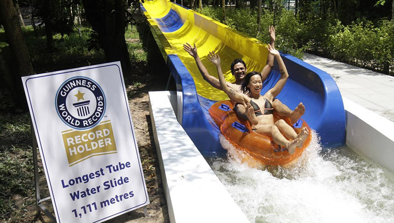 High-Speed Raft Water Slide for Water Parks