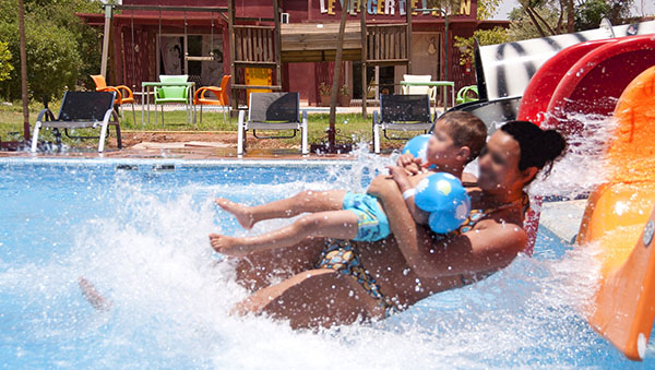 Colorful Mini Water Slide for Kids