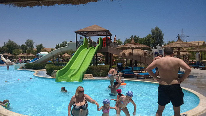 Safe Kids Water Slide for Hotel Pools