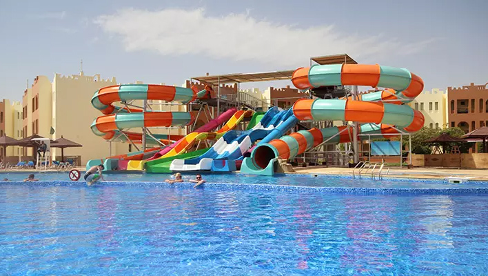 Thrilling Black Hole Slide For Water Parks