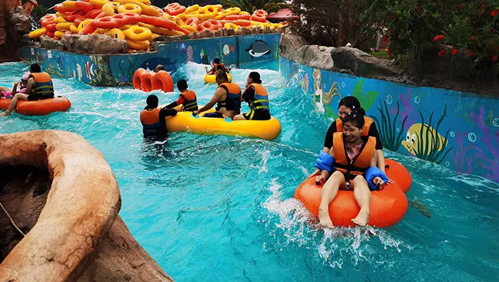 High-Speed Crazy River Ride for Water Parks