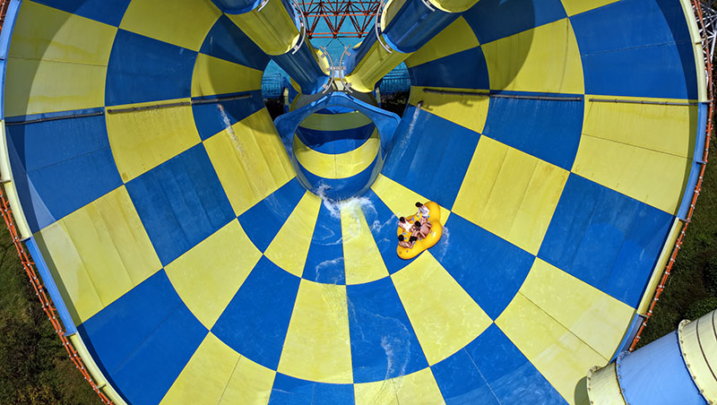 Super Tornado slide for big water parks