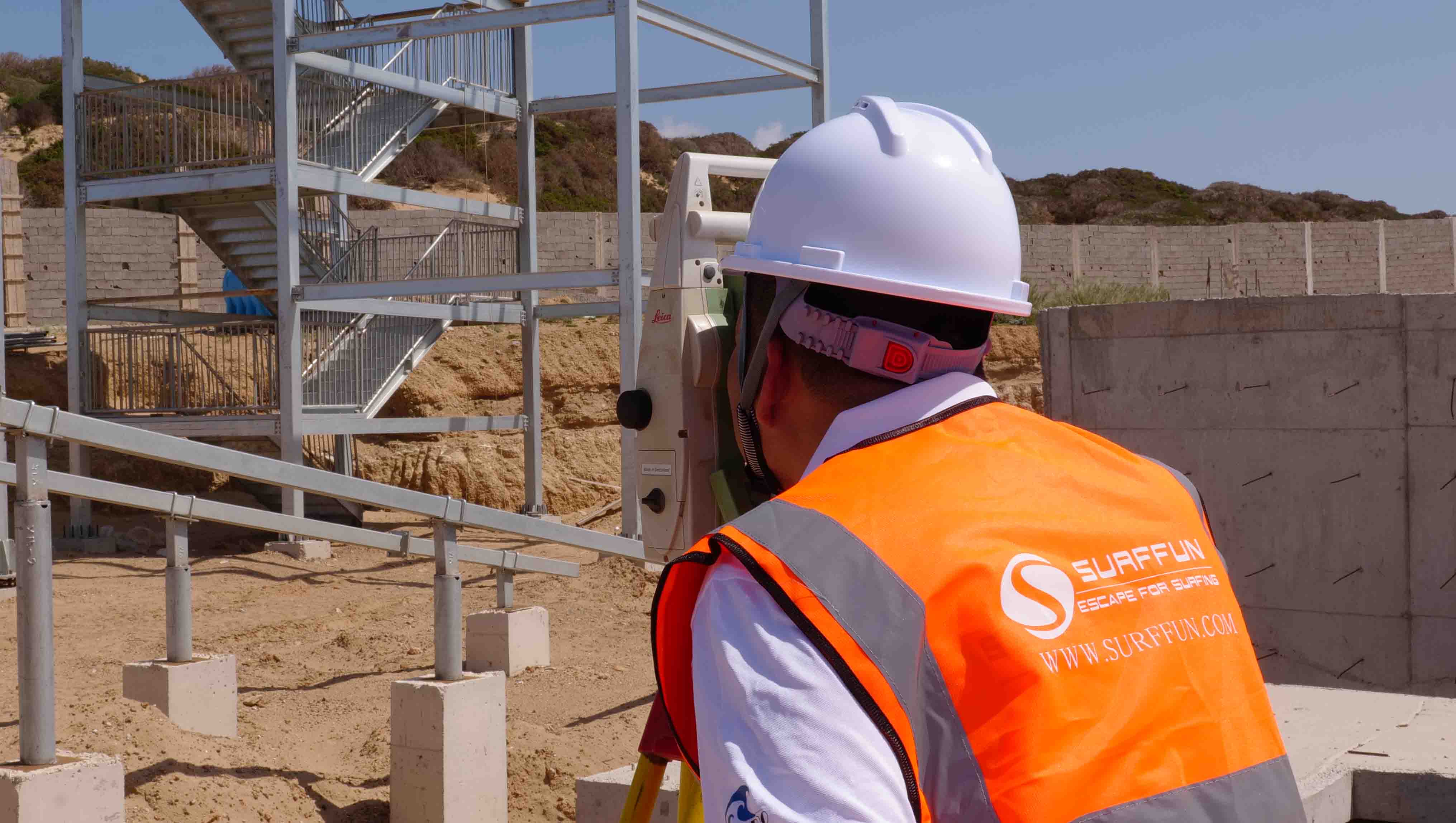 Equipment assembly on site