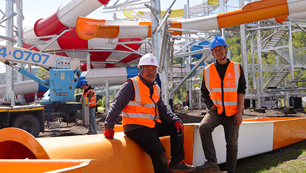 Safety components installation