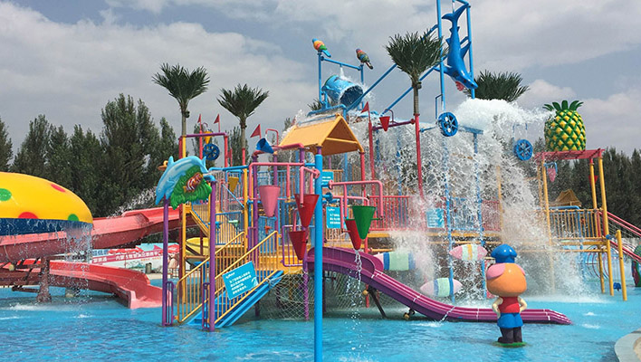 Middle Splash Tower for Water Park