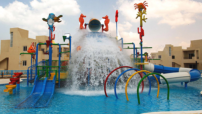 splash water slide