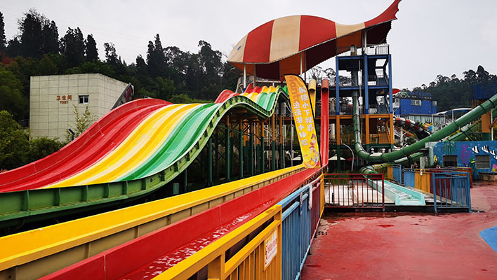 Fiberglass Water Slide for Water Parks