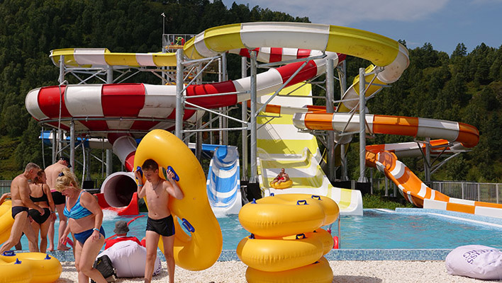 Water Slides For Aqua Parks