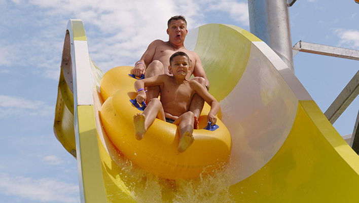 Super Boomerang Slide fof hotel
