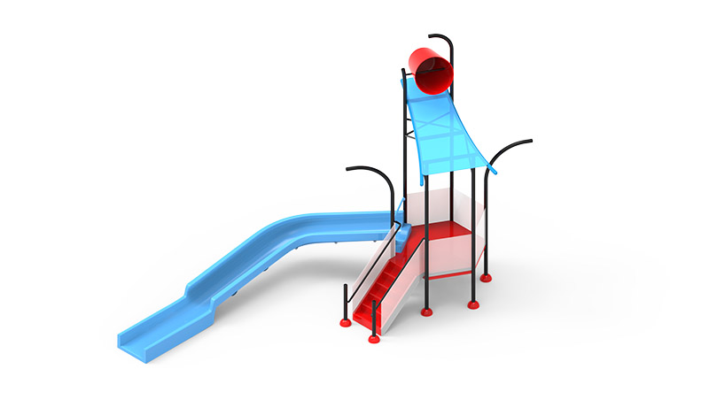 Model Aqua House-7 Mini Children's Water Slide
