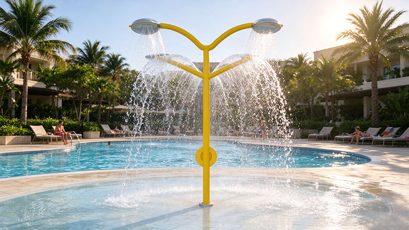 Automatic Water Turnover Blucket Splash Pad Equipment