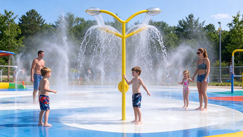 Family Splash Pad family Splash Pad Equipment