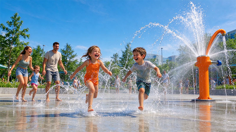 What Is Splash Pad Equipment?